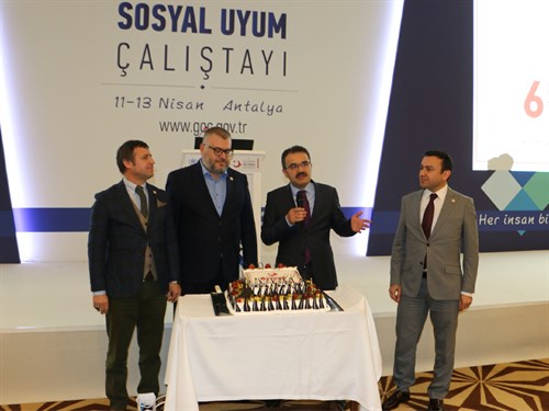 11-13.04.2019 Tarihlerinde Antalya'da  Sosyal Uyum Çalıştayı Gerçekleştirildi.